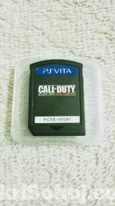 PSVITA Game Card ( Call Of Duty Black Ops Declassified )